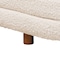 Baxton Studio Betiana Modern Japandi Cream Boucle Fabric and Walnut Brown Finished Wood Storage Bench 233-13316-ZORO - alternate 7